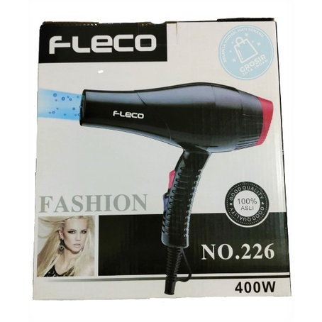 Hairdryer Fleco 226 / Pengering Rambut Ionic / Hairdryer Beauty Salon Haircare / Pengering Rambut Fleco - 400 Watt / Hairdryer Panas Dan Dingin Multifungsi