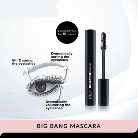 ★ BB ★  Pixy Big Bang Mascara -  Tahan Hingga 12 Jam