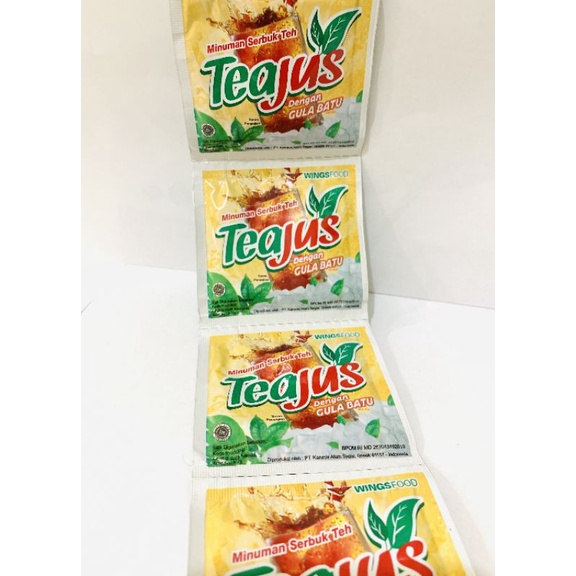 

TEA JUS GULA BATU SACHET ( BISA BELI SATUAN )