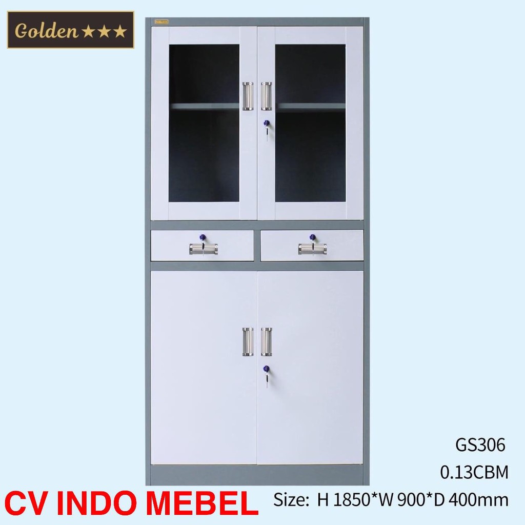 

Lemari Arsip Dokumen Buku Besi Impor Ready Makassar Murah Promo