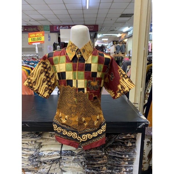 KEMEJA BATIK ANAK DRESS BATIK ANAK THAMRIN CITY