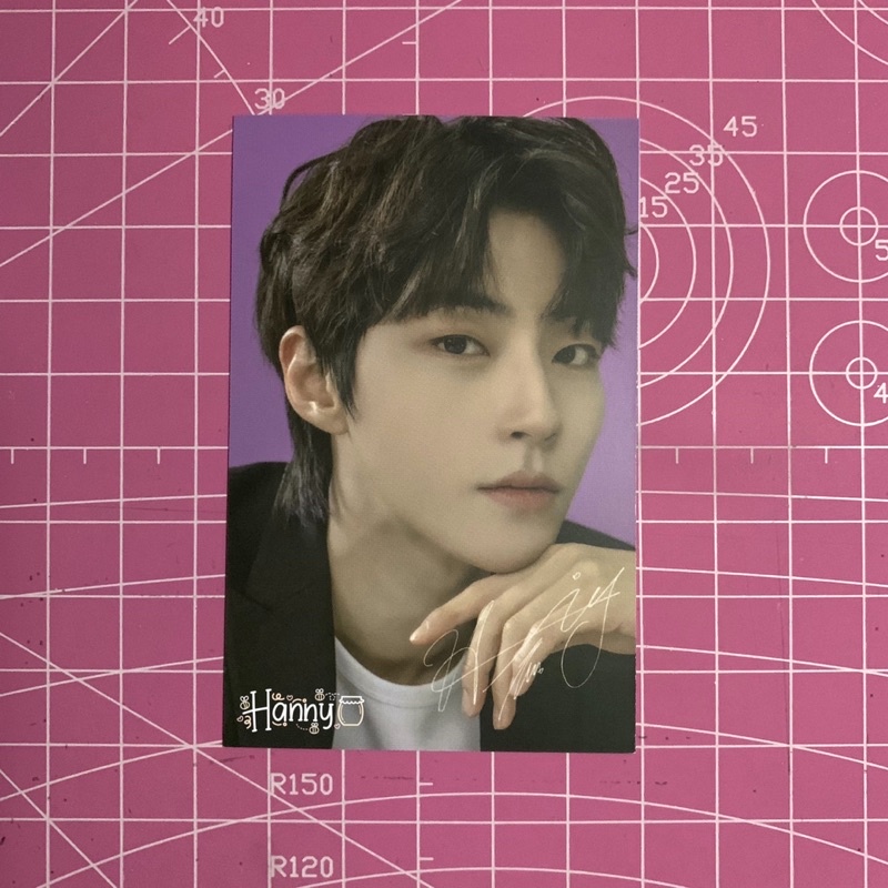 pc photocard hwang in yeop x celluver perfume