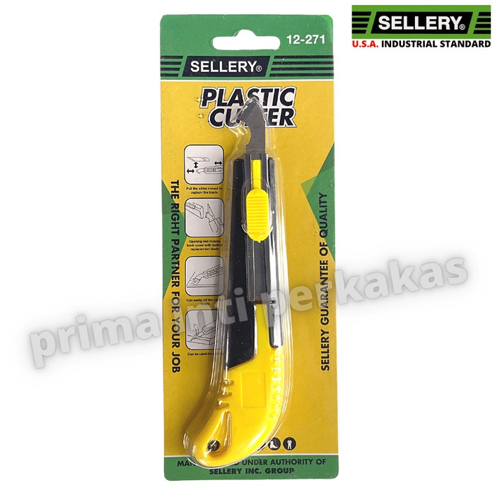 

Lucu Pisau Cutter Acrylic Sellery 12-271 / Cutter Acrylic Sellery Trendi