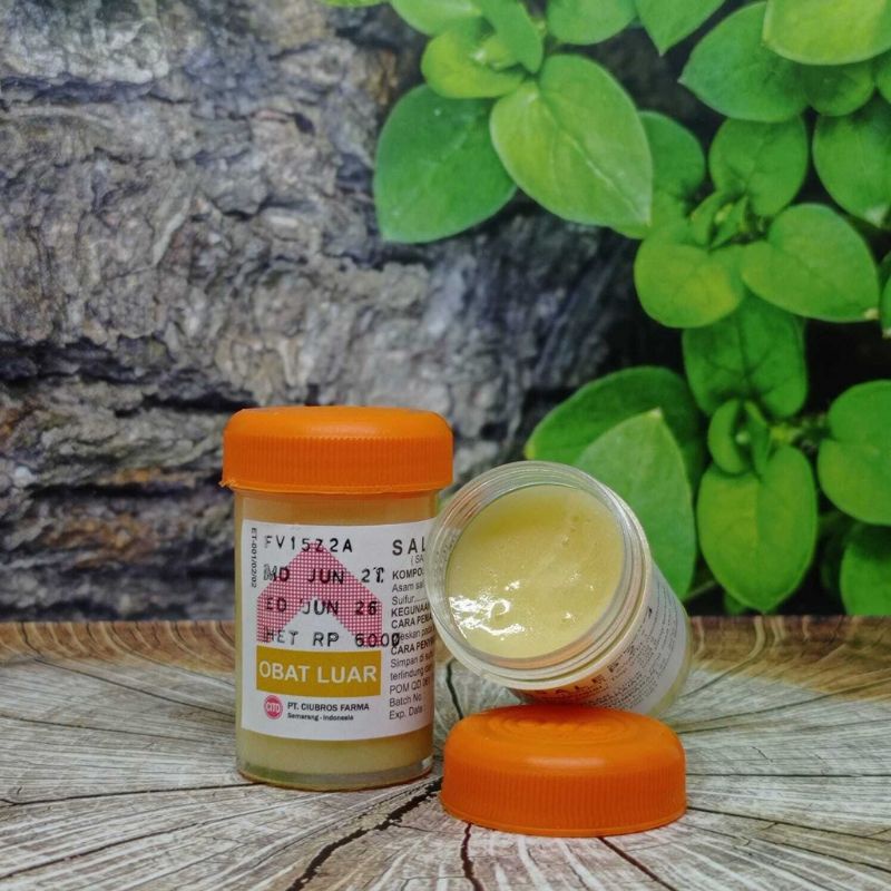 Salep Belerang/ Salep zwafel  24 Salep Belerang / Sulfur Salep Gatal Ampuh Salep Kulit Gatal Jamur