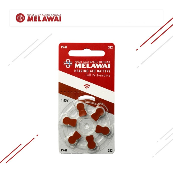 ✨COD✨ Battery Alat Bantu Dengar Type 312 Melawai