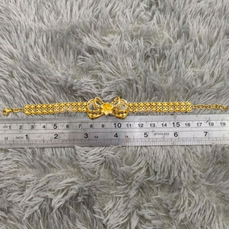 Gelang Bangle Tambang Emas Asli