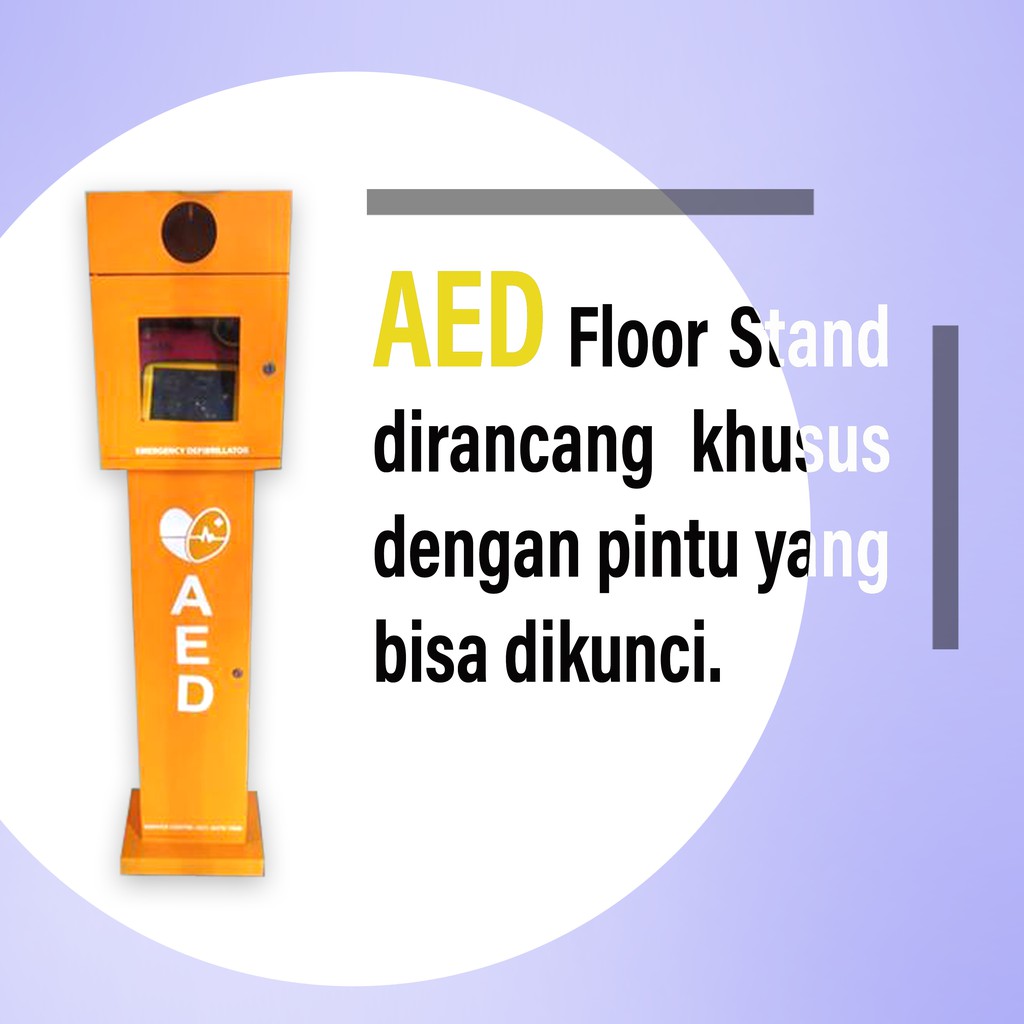 Floor Stand for AED Keeper