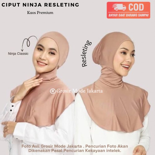 8.8 TERMURAH Ciput Ninja Resleting / NINJA RESLETING / inner ninja / Ciput / Ciput Resleting / Ciput Murah /Antem COD