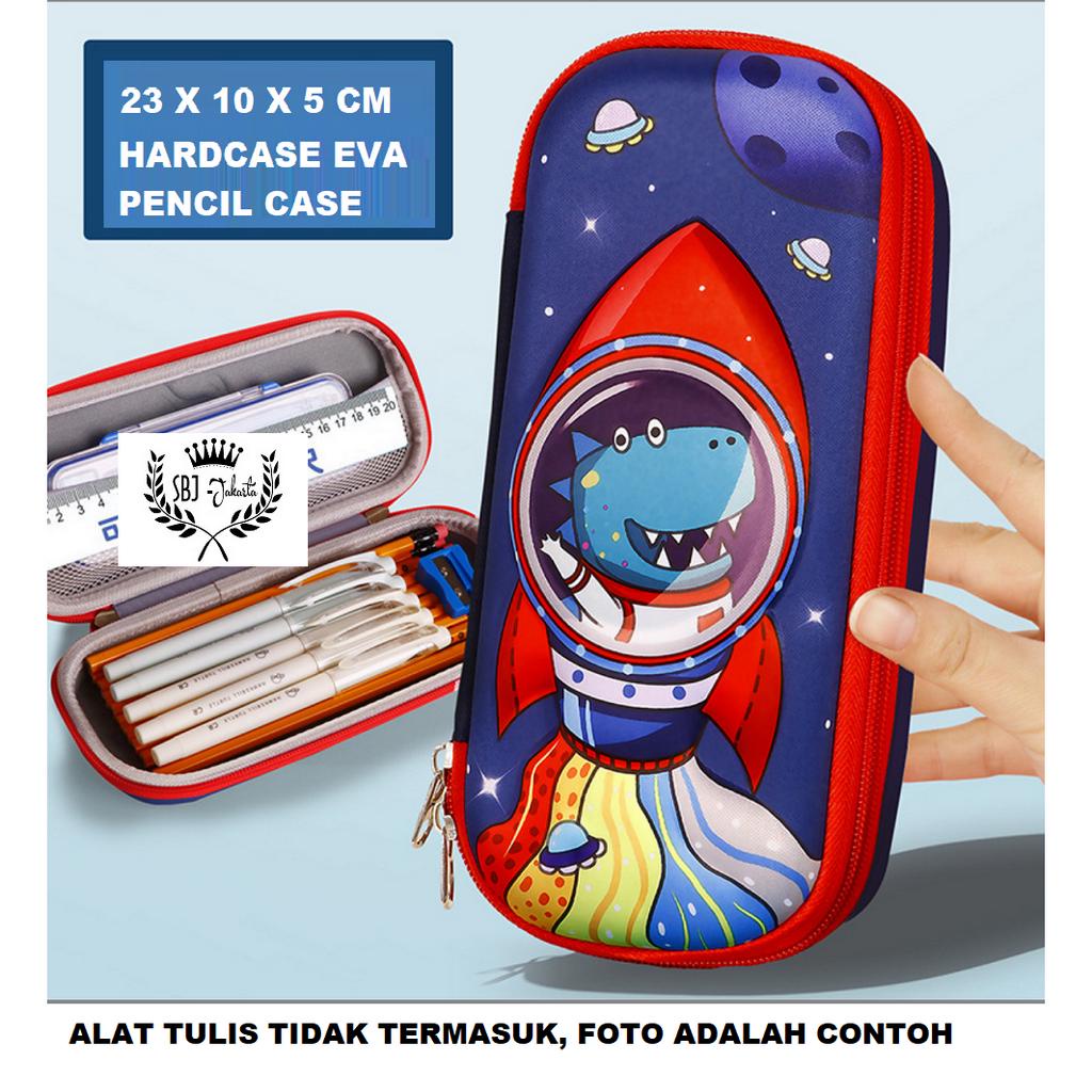 Kotak pensil seperti smiggle model 3D Hardcase Waterproof Tempat Pensil HARGA PROMO !!!