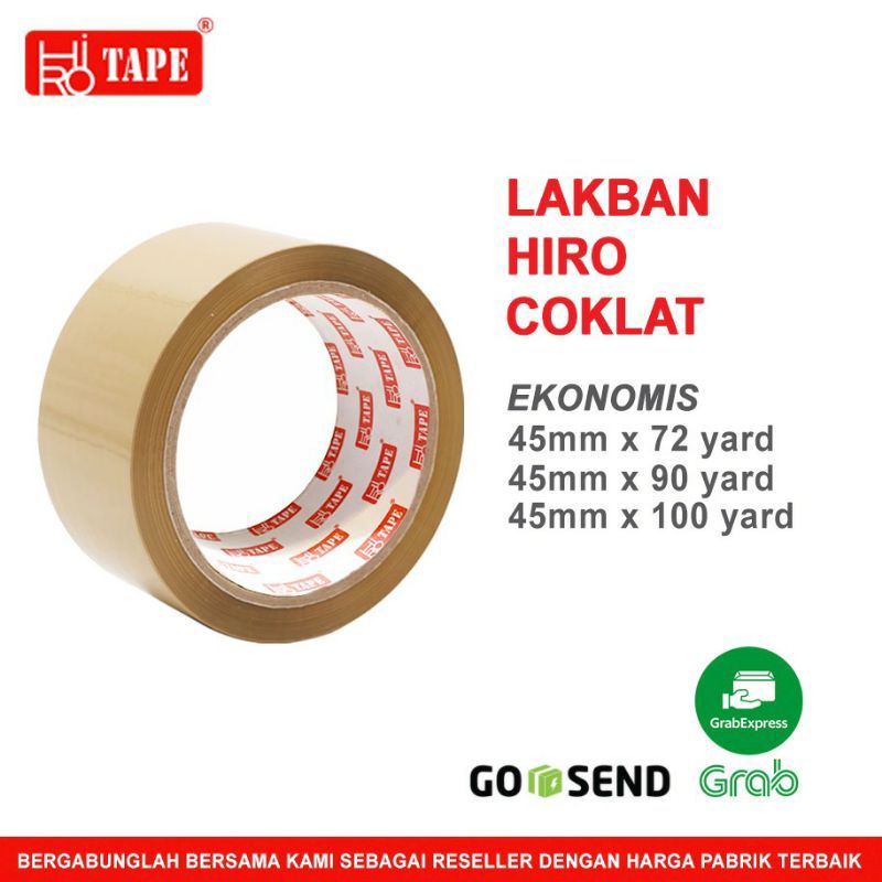 Premium lakban bening 90 yard lakban coklat 2 inch 90 yard selotip 45mm