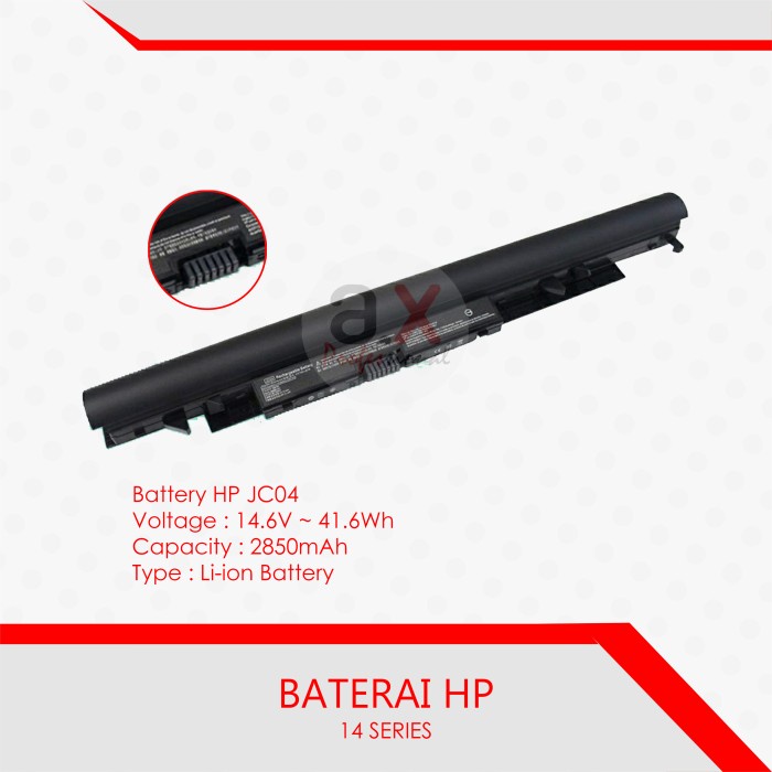 Battery Original Laptop HP JC04