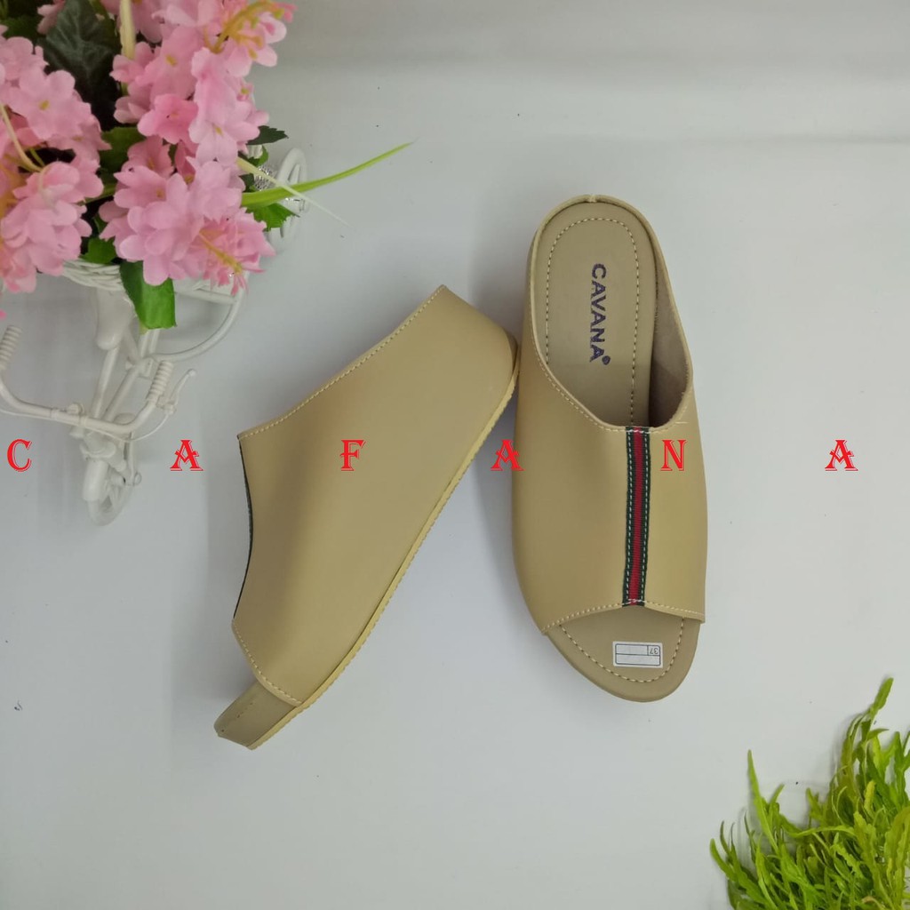 Cafana Sandal Wedges Wanita Kokop SDW228 Wedges