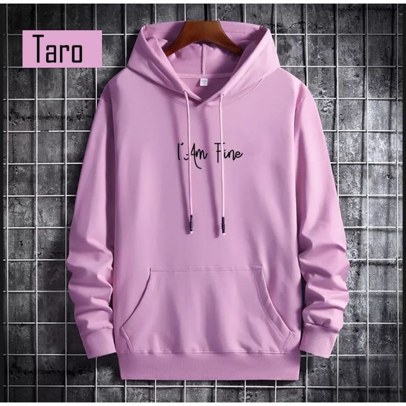 Sweater Hoodie Kekinian Simple Sablon | Hoodie Pria &amp; Wanita Size M-XXL