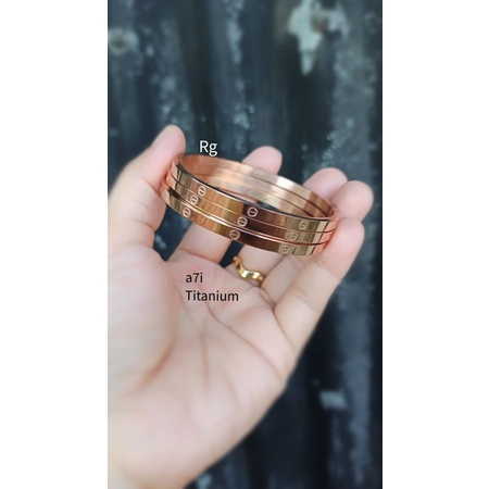 Keroncong Titanium isi3pcs