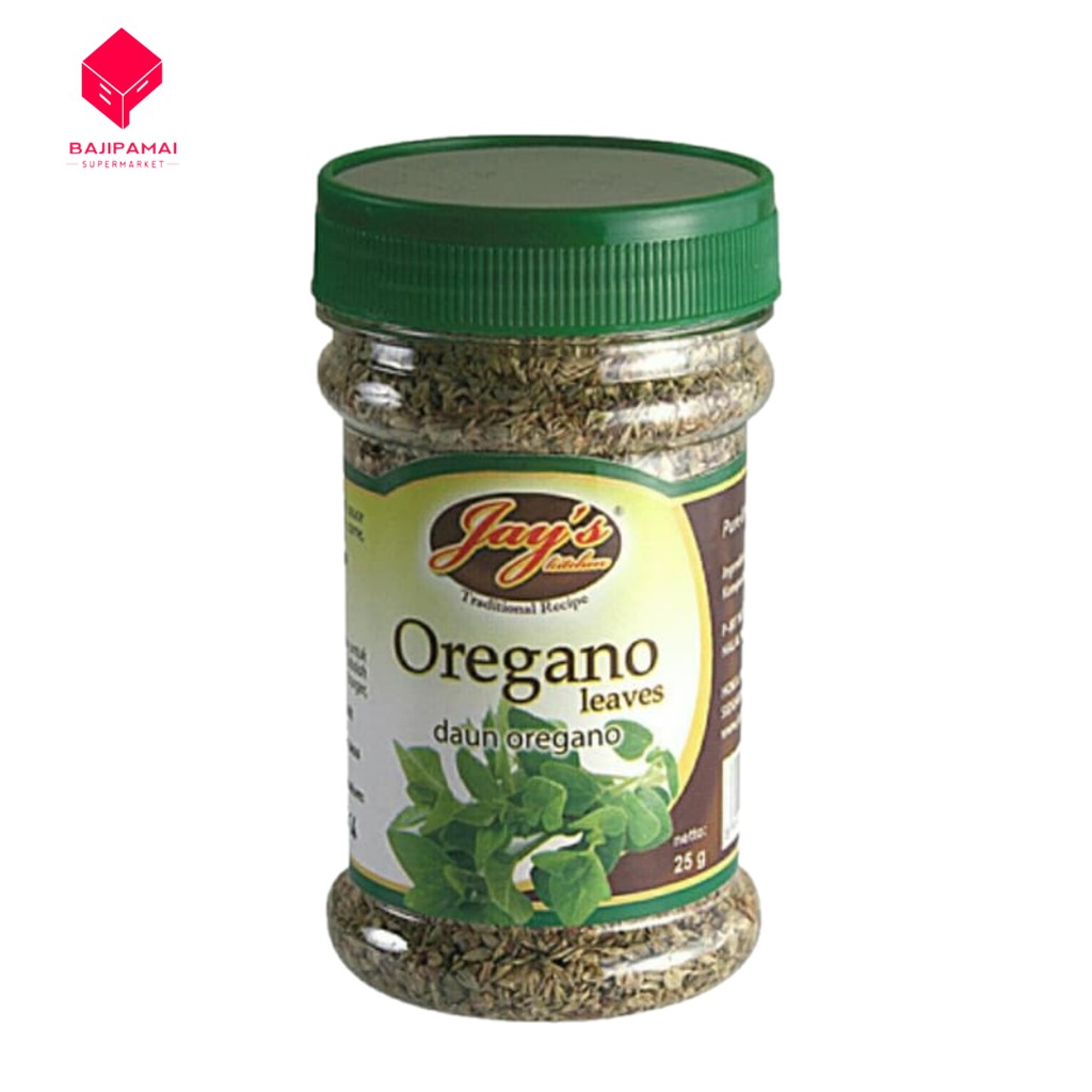 

JAY'S OREGANO LEAVES 25GR