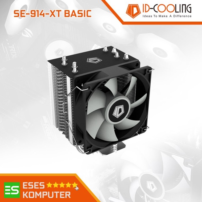 HSF ID-COOLING SE-914-XT BASIC - AIR COOLER - CPU COOLER (Intel/AMD)