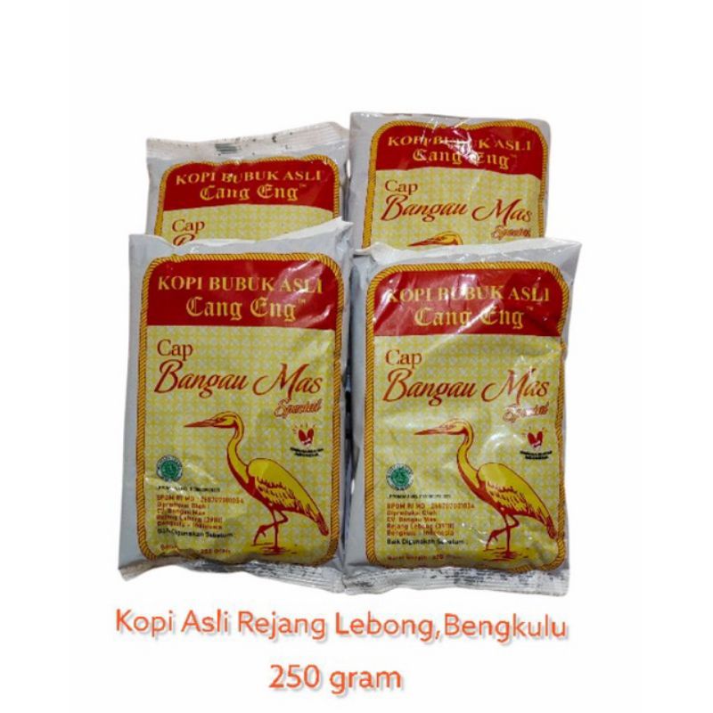 

Kopi Bubuk Asli Cang Eng Cap Bangau Mas