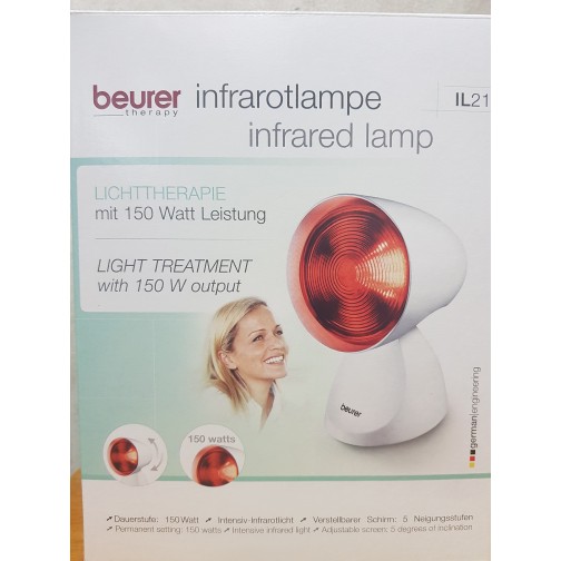 Lampu Inframerah Beurer Infrared Philips IL 21  garansi alat 3 th