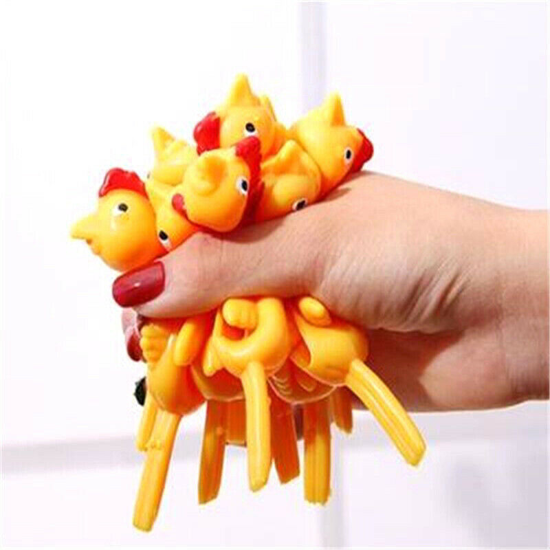 Mainan Ketapel 3 Vent Bentuk Ayam Turki Kecil Bahan Karet Lembut Untuk Dewasa