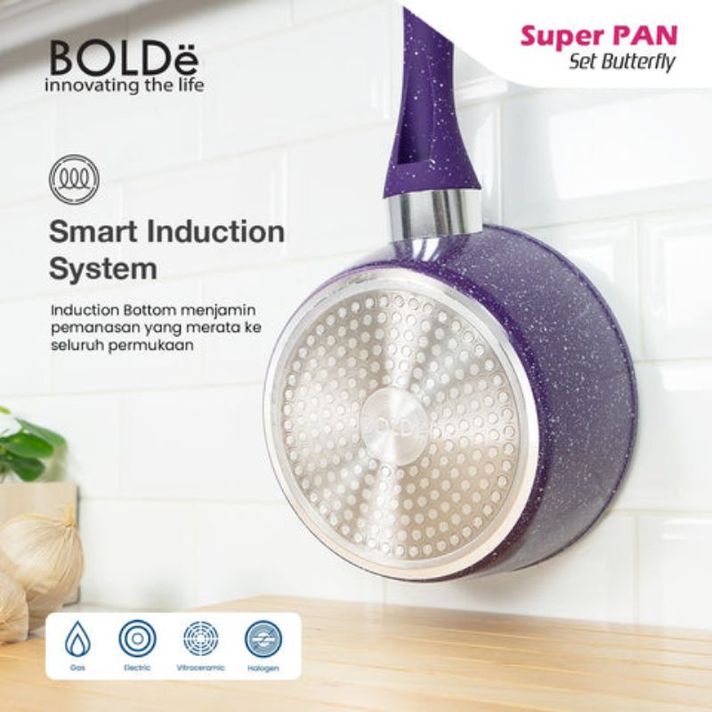 Super PAN Purple Set 2 Pcs GRANITE Original BOLDe