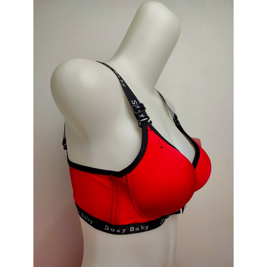 Push Up Bra Tanpa Kawat Busa Tebal Tally 6618 dengan Model Stylish dan Trendy