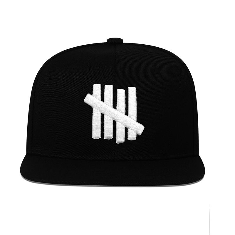 Undefeated Topi Baseballsnapback Desain Bordir Gaya Hip Hop Untuk Priawanita