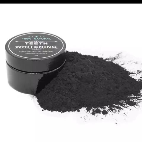 Teeth Whitening Charcoal Powder Pemutih dan Pembersih Gigi asli 100%