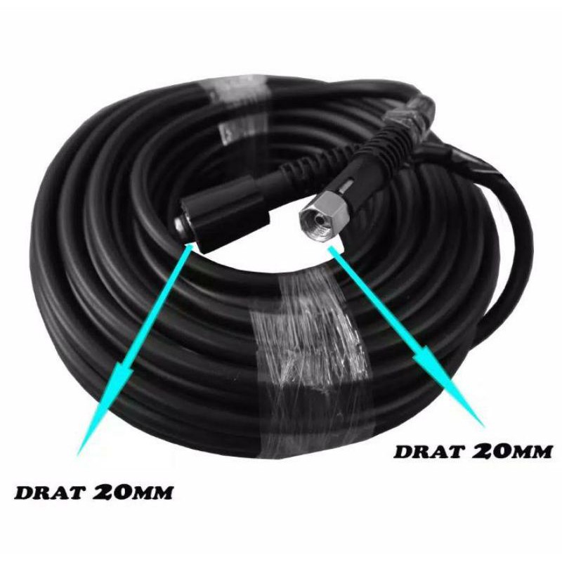 Selang Jet Cleaner 25 meter / Selang High Pressure/ Selang Steam 25 meter