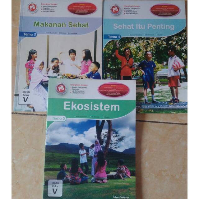 Buku PR Tematik SD kelas 5 tema 3-5