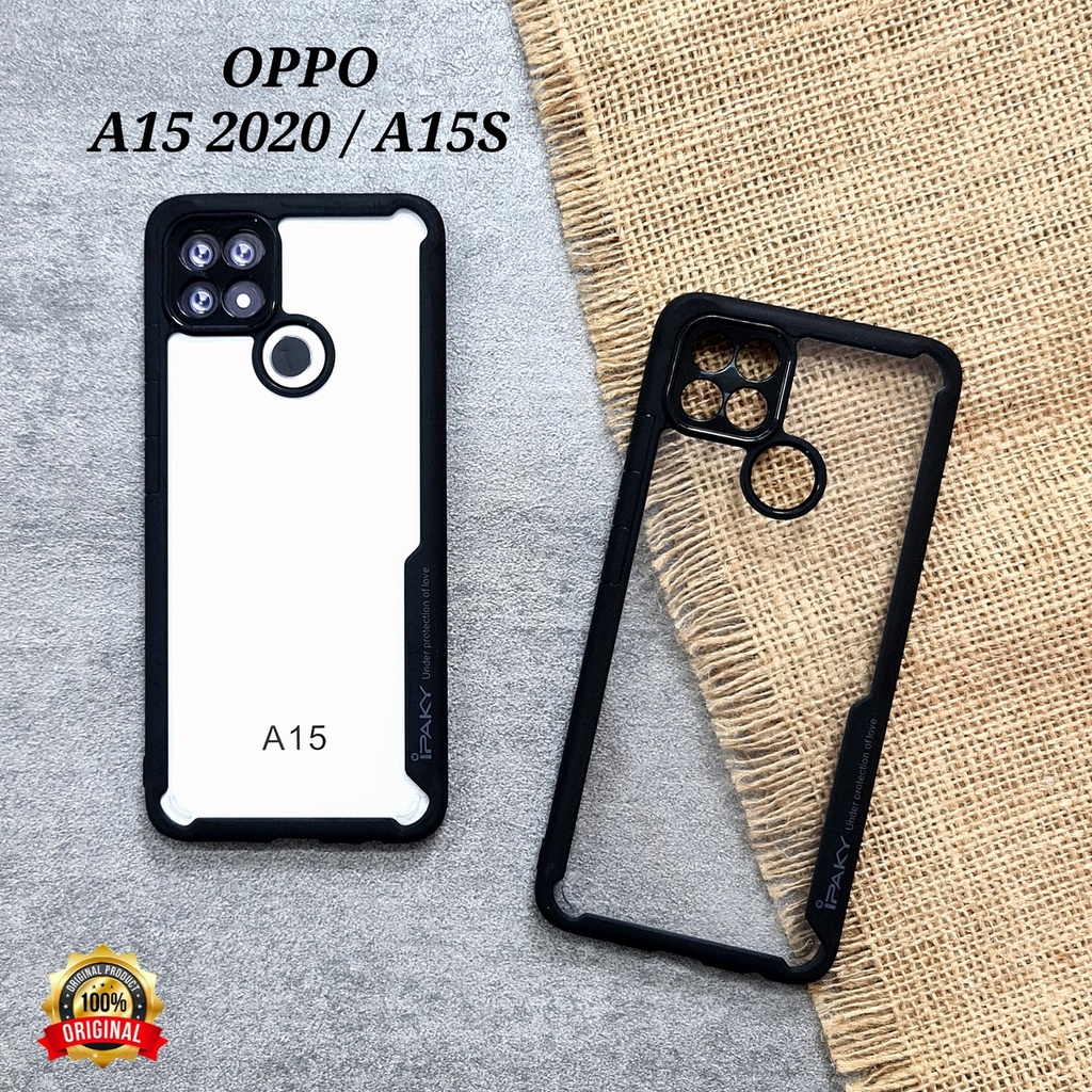 OPPO A15S A15 2020 A3S A5 A37 NEO 9 A39 A57 A71 A5 2020 A9 2020 A8 A31 2020 A33 2020 A53 2020 A52 A92 A5S A7 A12 A11K | IPAKY Soft Case Bumper Transparent Clear Premium