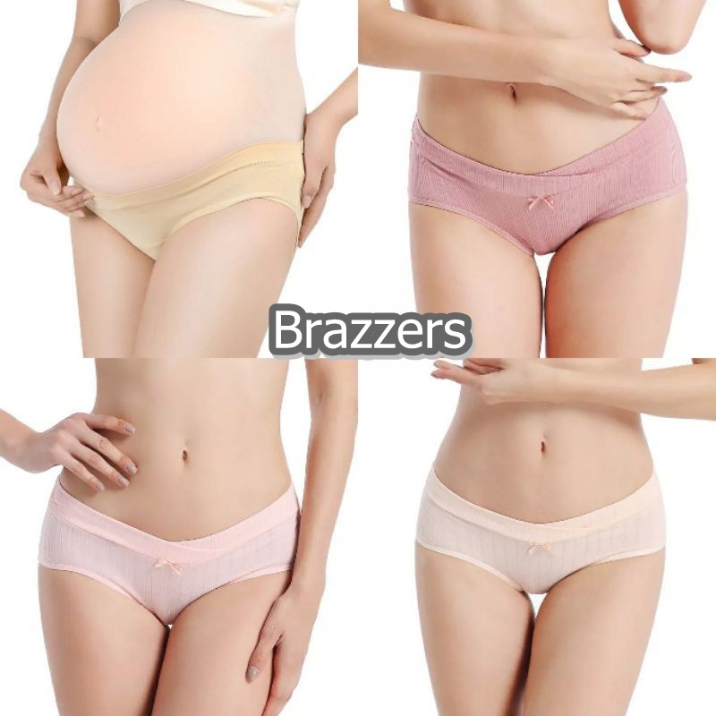 Celana Dalem Cancut Cd Untuk Ibu Wanita Hamil Bumil Ukuran Size M Bahan Katun Lembut Adem Pita Sexy 