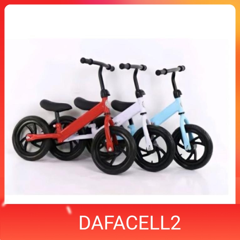 Sepeda Keseimbangan Anak Roda 2 / Sepeda Anak Roda Hitam .,,.,., CY