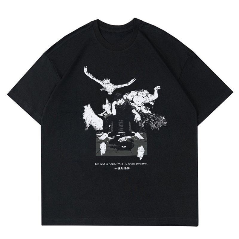 KAOS JUJUTSU KAISEN X UNIQLO COLLECTION | T-SHIRT BAJU ANIME JUJUTSU KAISEN | BAJU MANGA JAPAN