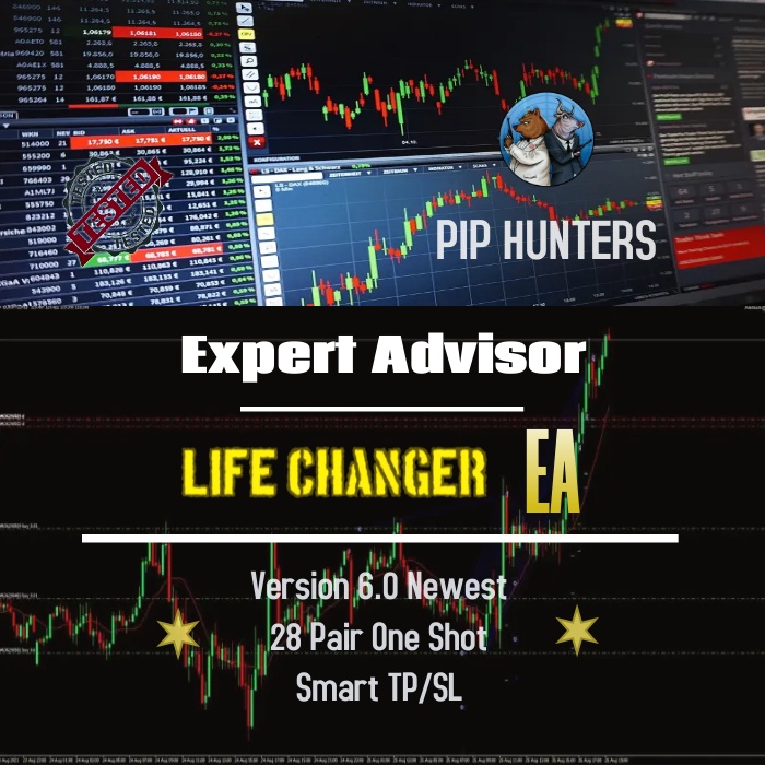 Forex Robot Trading | Life Changer 6.0 One Shot (Default / Custom Set) - EA + Custom Set