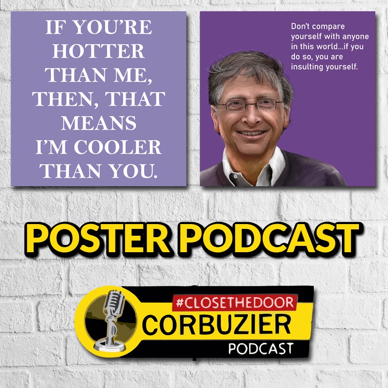 

POSTER PODCAST DEDDY CORBUZIER