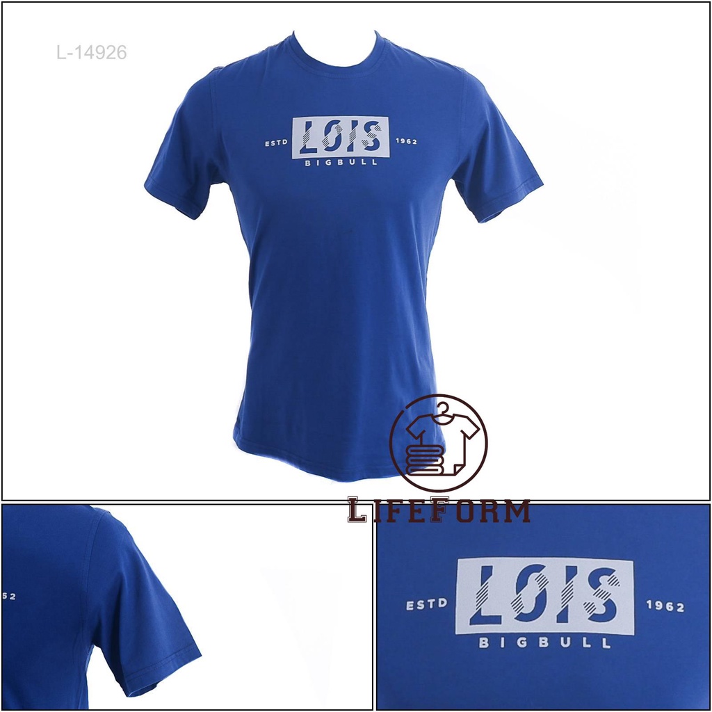 KAOS OBLONG PRIA LENGAN PENDEK LOIS S-XL[L14926]