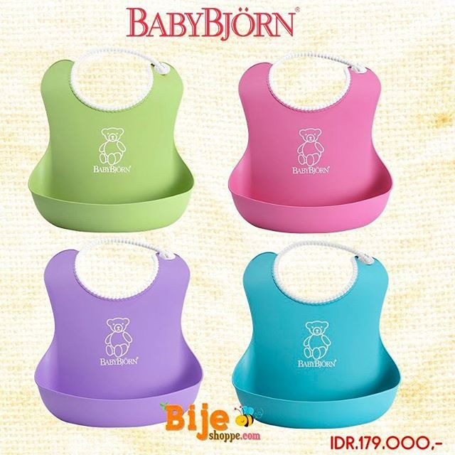 promo BabyBjorn Silicone Bib murah kualitas bagus