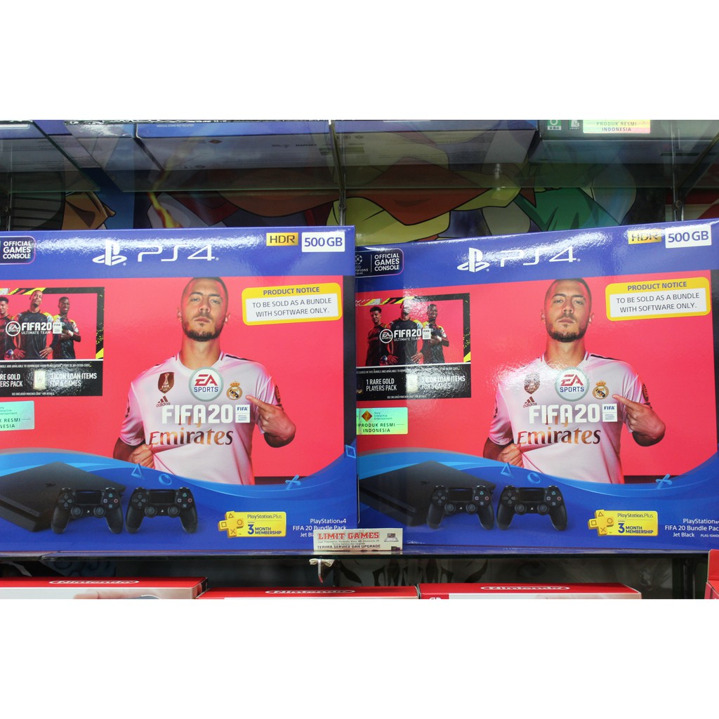 Ps4 Pro 1tb 2 Controllers 2 Games Garansi Resmi Extra Fifa 20 Shopee Indonesia