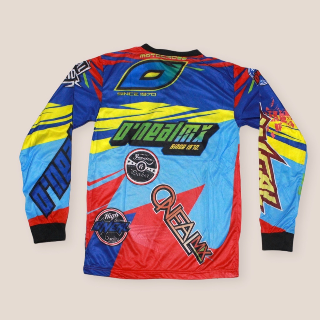 jersey baju cross motor dradbike anak tanggung sd smp lengan panjang