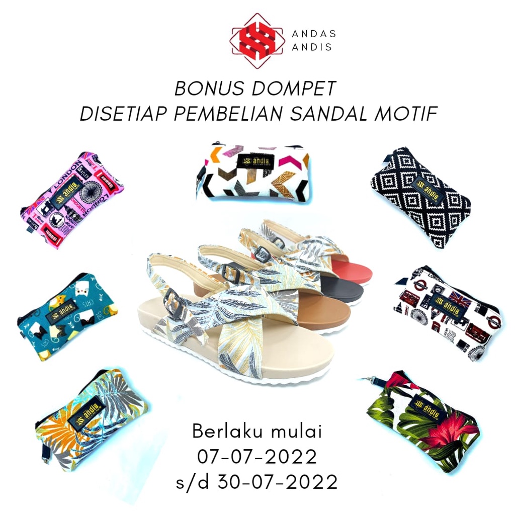 Sandal Birken Wanita Sendal Jepit Andis AF09