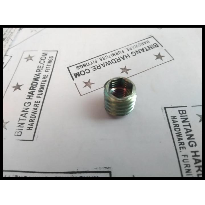 Mur Nanas Mur Tanam Mur Ulir Diameter 8Mm Pasangan Baut Jcbc Ukuran 8M