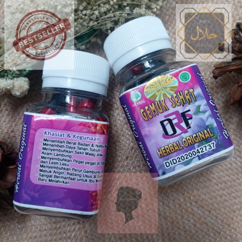 DRF GEMUK SEHAT/Penggemuk BADAN/30capsul