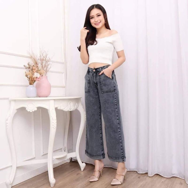 KULOT LUCY / CELANA JEANS WANITA KEKINIAN / CELANA JEANS WANITA PREMIUM QUALITY