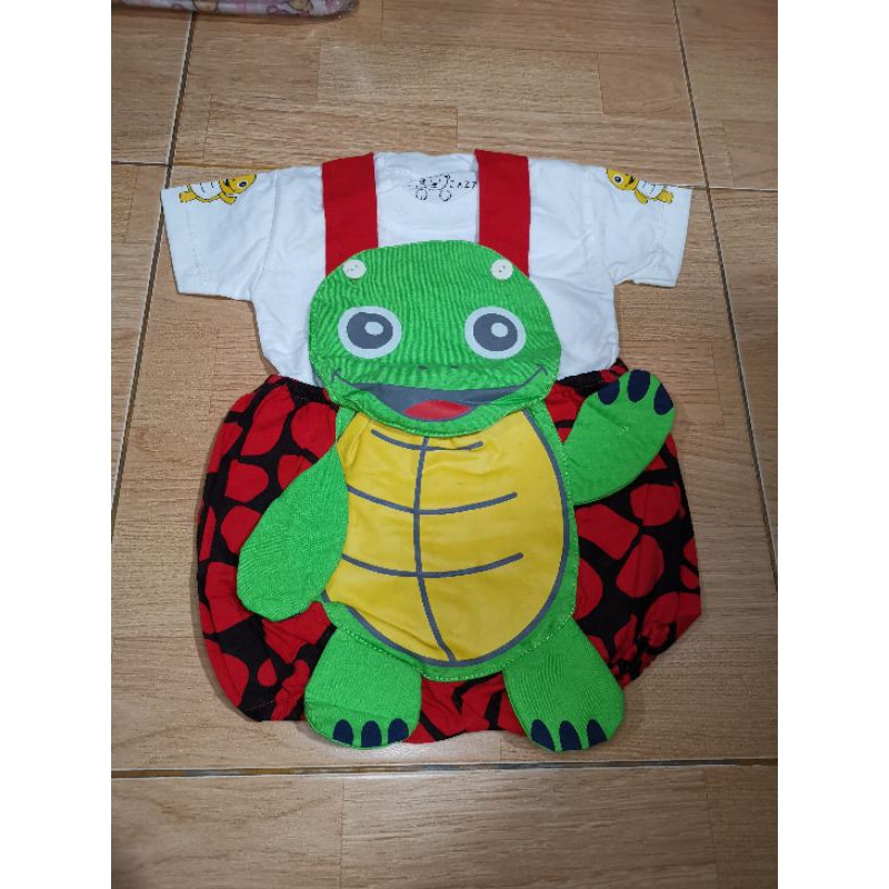 Baju kodok bayi 3D - Jumper bayi 3D