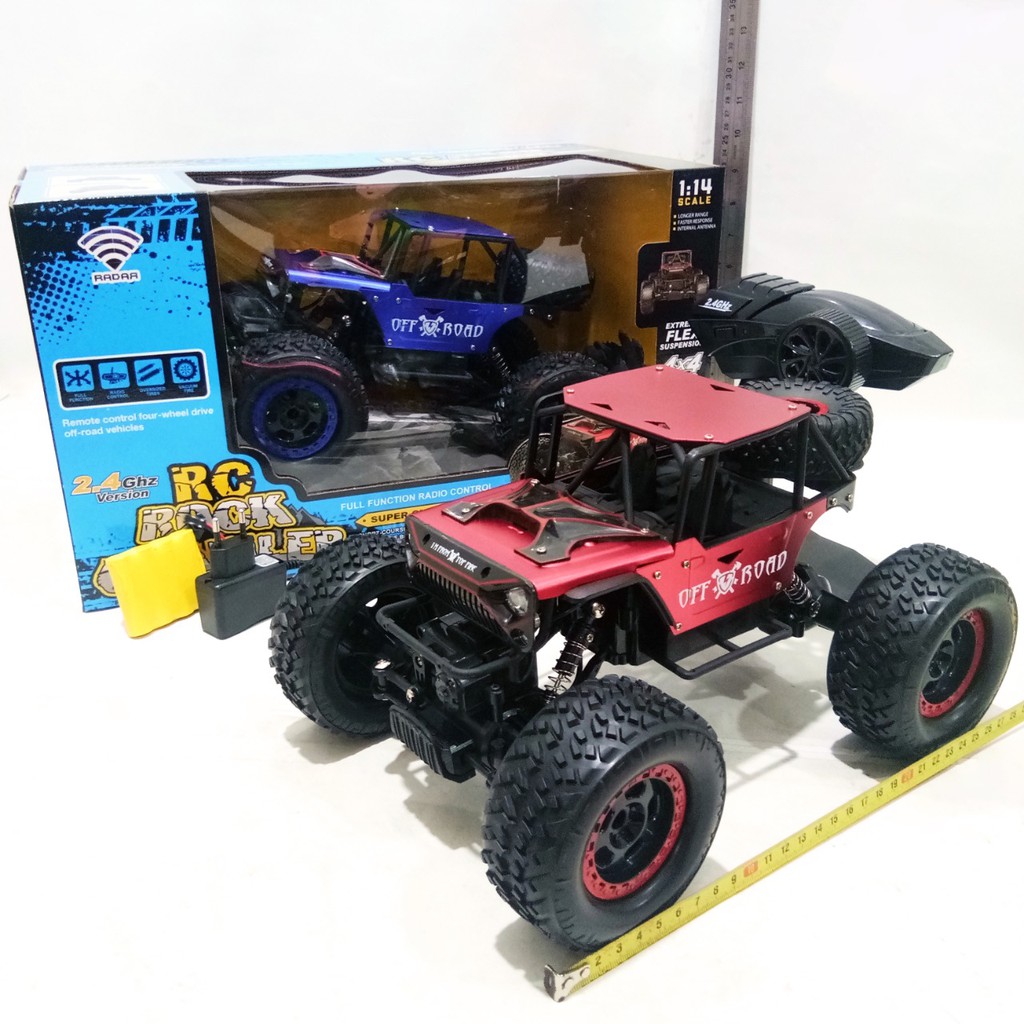 RC Rock Crawler Offroad 1:14  Mainan Anak Mobil Remote Control RDR1060