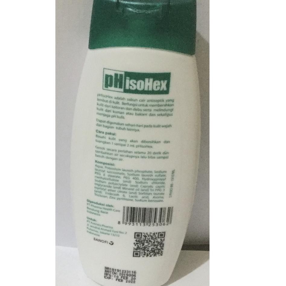 ➤ PhisoHex 110ml | Sabun Pembersih Wajah dan Kulit dari Iritasi ™