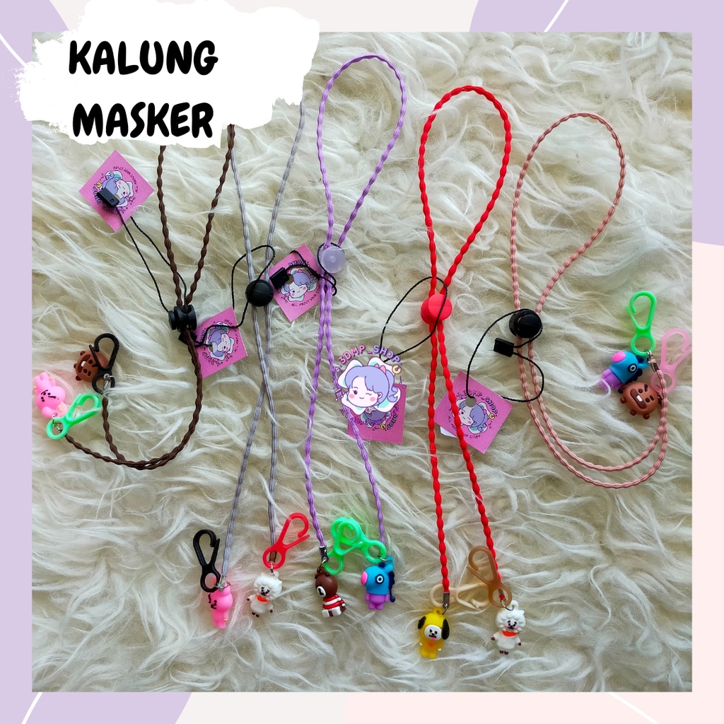 Kalung Masker BT21 Hijab