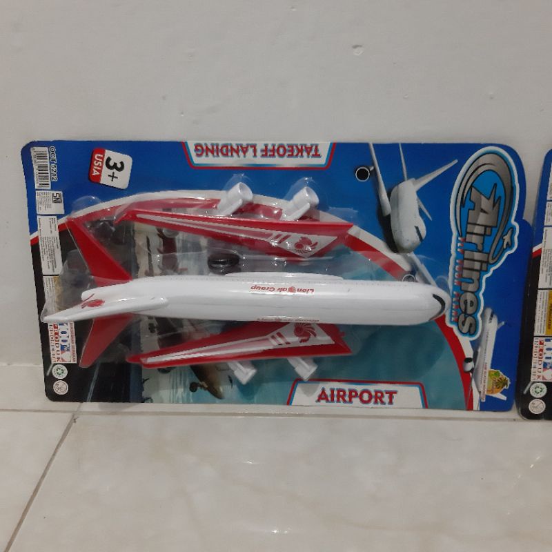 Mainan Diecast Pesawat Terbang Anak - Miniatur Pesawat Terbang