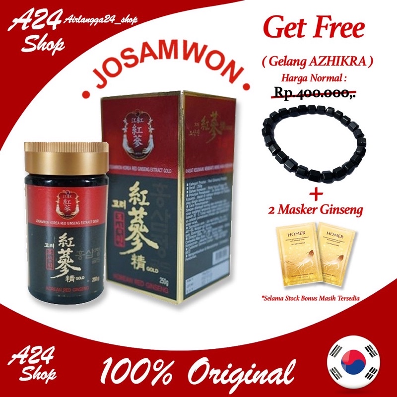PROMO JOSAMWON Premium Extract Ginseng Merah Korea