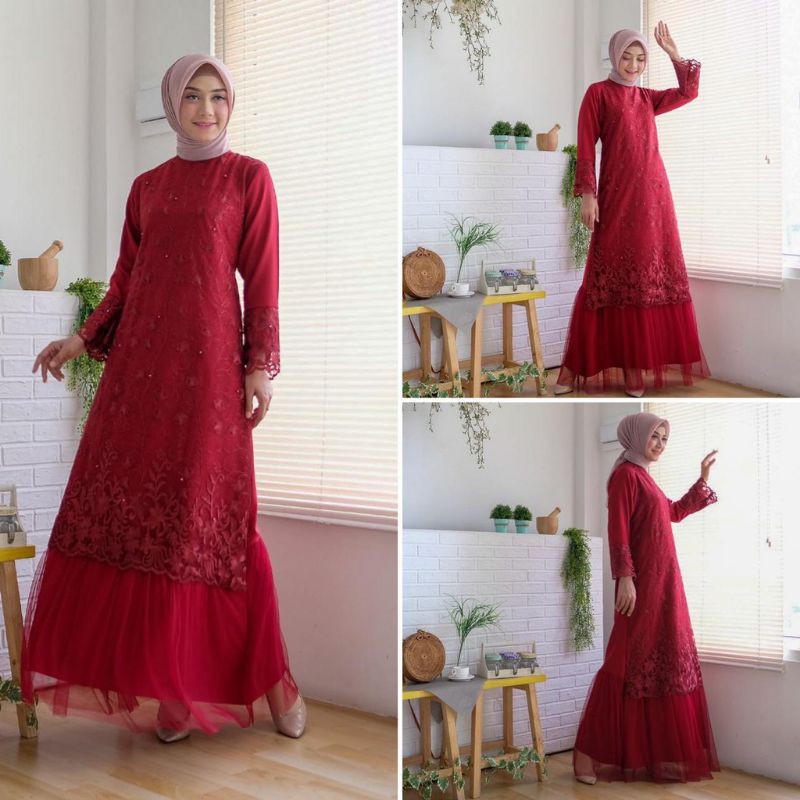 gamis brukat nazwa